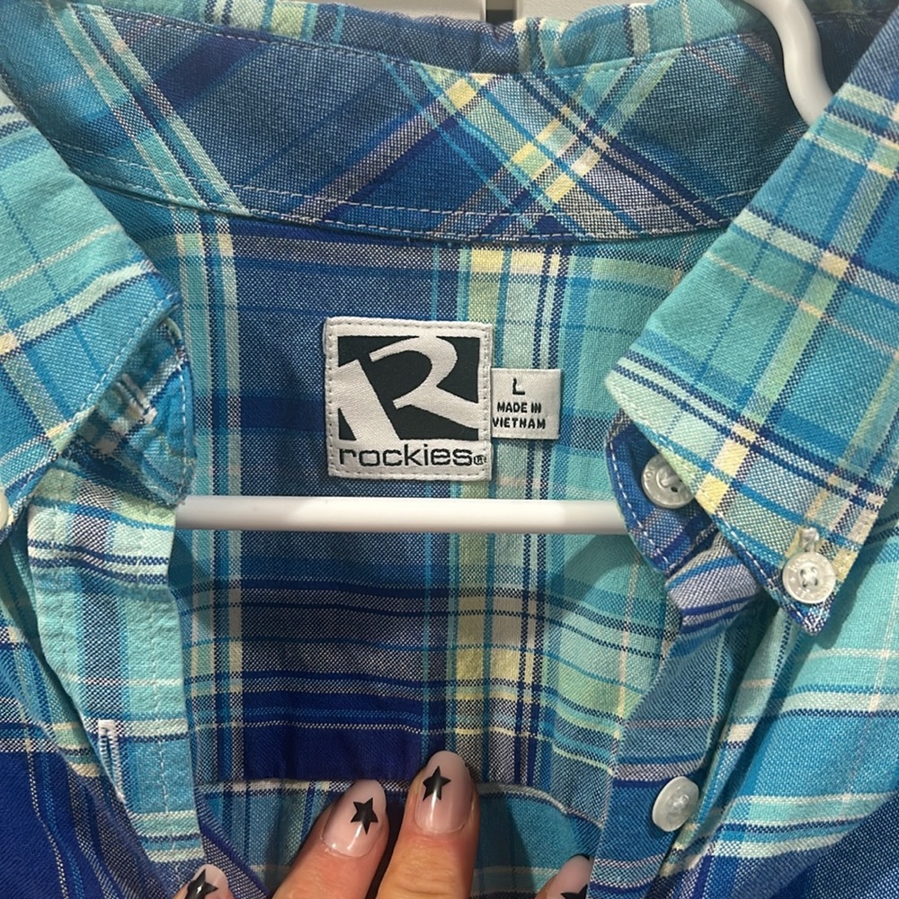 Vintage ROCKIES button up - Picture 4 of 4